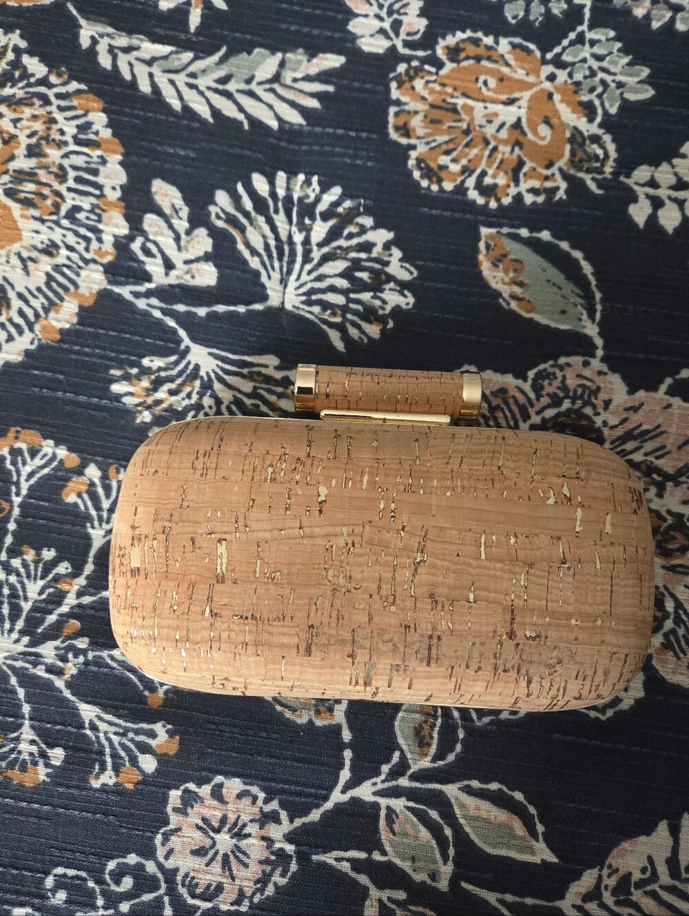 Cork Clutch Handbag - Natural Cork New No Tag